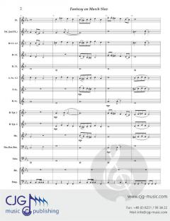 Fantasy on 'March Slav' von Peter Iljitsch Tschaikowsky 