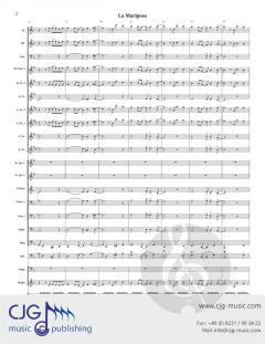 La Mariposa for Band von Lorrie Baum 