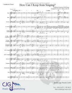 How Can I Keep from Singing 