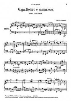 An die Jugend von Ferruccio Busoni 