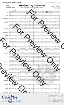 Western Sky Sketches von Jason K. Nitsch 