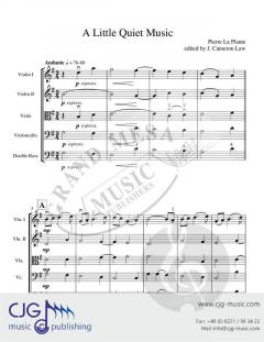 A Little Quiet Music von Pierre LaPlante 