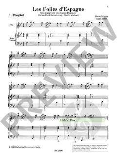 Les Folies d'Espagne von Marais Marin 