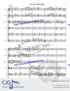 Electric Violin Blues von Susan H. Day 