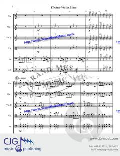 Electric Violin Blues von Susan H. Day 