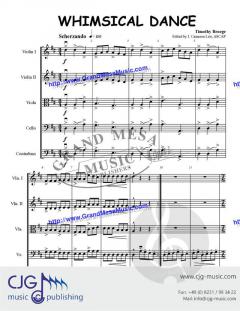 Whimsical Dance von Timothy Broege 