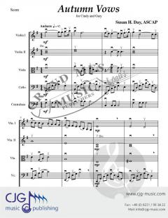 Autumn Vows von Susan H. Day 