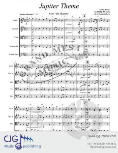 Jupiter Theme from 'The Planets' von Gustav Holst 
