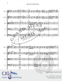 King William's March von Jeremiah Clarke 