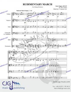 Rudimentary March von Gary Fagan 