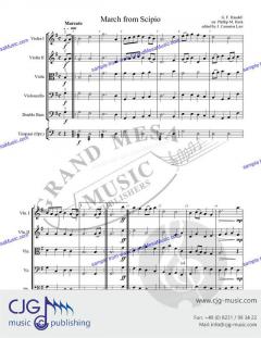 March from Scipio von Georg Friedrich Händel 