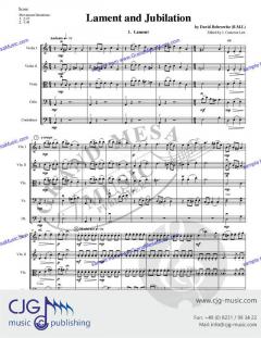 Lament and Jubilation von David Bobrowitz 