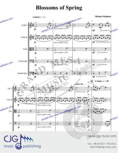 Blossoms of Spring von Michael Hopkins 