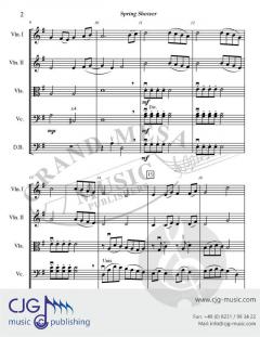 Spring Shower von David Bobrowitz 