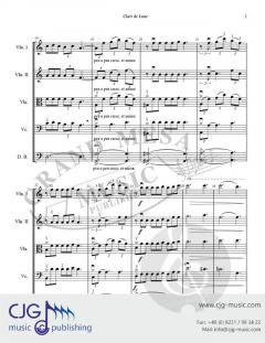 Clair de Lune von Claude Debussy 