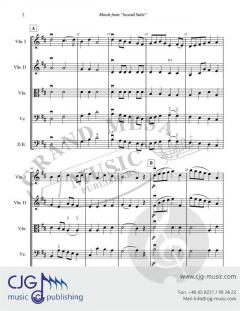 March from Second Suite von Gustav Holst 