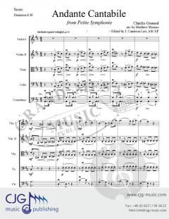 Andante Cantabile von Charles Gounod 