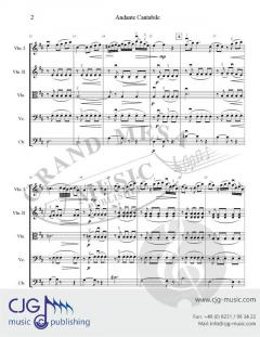 Andante Cantabile von Charles Gounod 