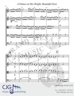 A Glance at Her Bright, Beautiful Eyes von Claudio Monteverdi 