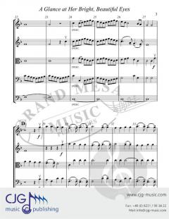 A Glance at Her Bright, Beautiful Eyes von Claudio Monteverdi 