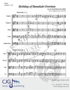 Holiday of Hanukah Overture 
