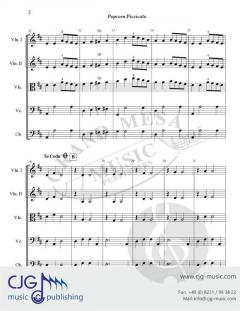 Popcorn Pizzicato von Susan H. Day 