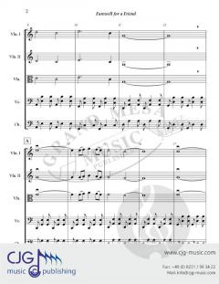 Farewell for a Friend von Susan H. Day 