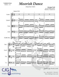 Moorish Dance von Giuseppe Verdi 