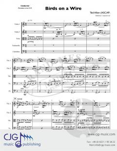 Birds on a Wire von Ted Allen 