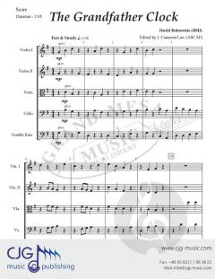 The Grandfather Clock von David Bobrowitz 