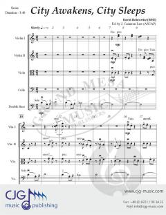City Awakens, City Sleeps von David Bobrowitz 