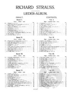 Lieder-Album 2 von Richard Strauss 