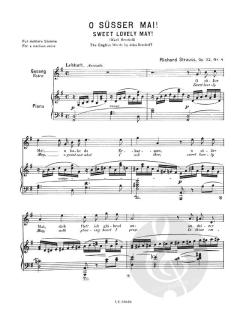 Lieder-Album 2 von Richard Strauss 