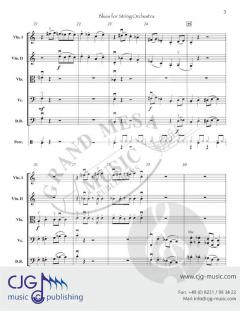 Blues for String Orchestra von David Bobrowitz 