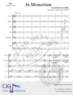 In Memoriam von David Bobrowitz 