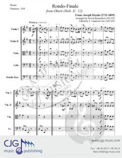 Rondo-Finale von Joseph Haydn 