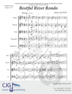 Restful River Rondo von Susan H. Day 