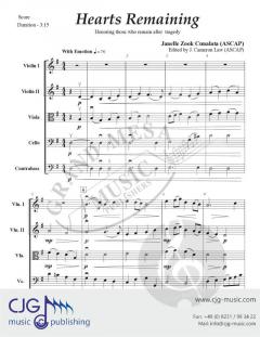 Hearts Remaining von Janelle Zook Cunalata 