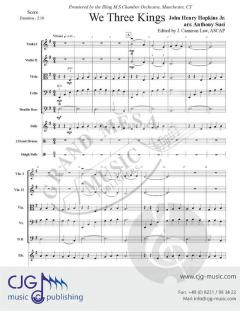 We Three Kings von John Henry Hopkins 