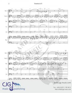 Sonatina in D von Franz Schubert 