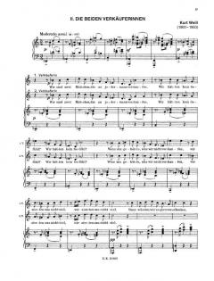 6 Stücke aus 'Der Silbersee' von Kurt Weill 