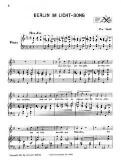 Berlin im Licht-Song von Kurt Weill 