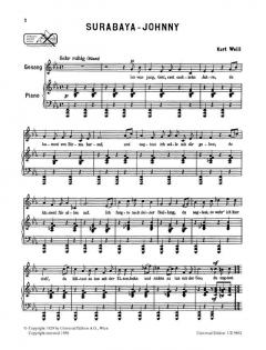 Surabaya-Johnny von Kurt Weill 