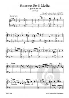 Sosarme, Re di Media HWV 30 von Georg Friedrich Händel 