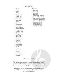 Ring Out, Wild Bells von Jonathan Dove 