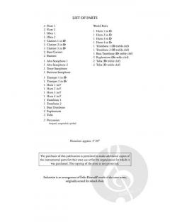 Salutation von Eriks Ešenvalds 