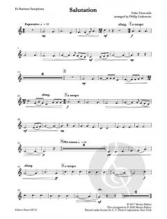 Salutation von Eriks Ešenvalds 