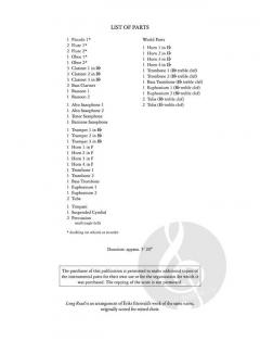 Long Road von Eriks Ešenvalds 