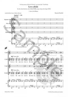 Love Abide von Roxanna Panufnik 