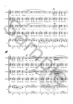 Love Abide von Roxanna Panufnik 